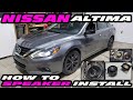 NISSAN ALTIMA HOW TO INSTALL ALL SPEAKERS - DOOR / DASH / REAR