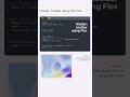 Hidden toolbar using flexbox.