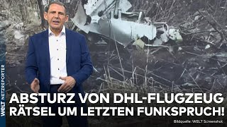 LITAUEN: Letzter Funkspruch vor Absturz! 