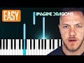 Imagine Dragons - "Zero" 100% EASY PIANO TUTORIAL