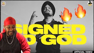 SIGNED TO GOD (OFFICIAL VIDEO) - SIDHU MOOSE WALA | REACTION!!!