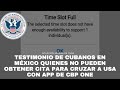 TESTIMONIO DE CUBANOS EN MÉXICO QUIENES NO PUEDEN OBTENER CITA PARA CRUZAR A USA CON APP DE CBP ONE