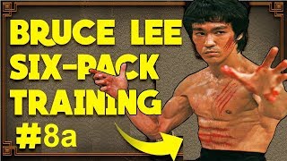 Real Bruce Lee Abdominals Workout 8a || Sit-up Twists || Martial Arts