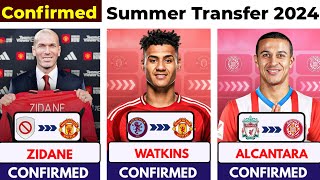 🚨 CONFIRMED TRANSFER SUMMER 2024, ⏳️ Zidane to United  ✅️, Mbappe to Madrid 🔥, Watkins to United