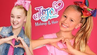 JoJo Siwa Makeup and Hair Tutorial!