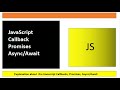 Asynchronous JavaScript Crash Course For Beginners - Callbacks, Promises, Async Await