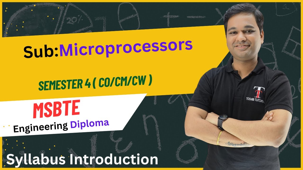 Msbte Microprocessors Sem 4 Introduction Toshib Tutorial S