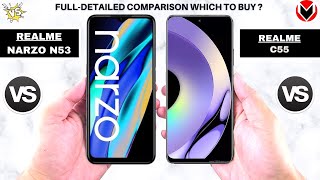 Realme C55 Vs Realme Narzo N53 😱😱🔥 @techcollar