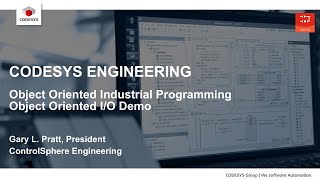 Object Oriented Industrial Programming - Object Oriented I/O Demo