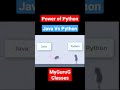 Java Vs Python | Power of Python | Which is Better For Future Java or Python | Future of Python.