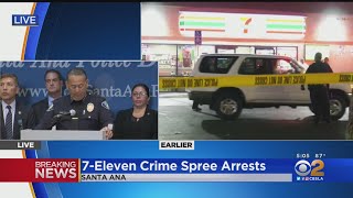 Orange County authorities identify suspects responsible for 7-Eleven crime spree