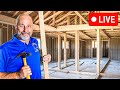 LIVESTREAM | Framing My House One Room at a Time