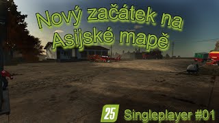 Zahájení singleplayer série aneb pořádný nákup techniky I FS 25 Singleplayer #01