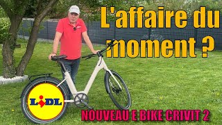 NeW Electric Bike LIDL CRIVIT Urban E-Bike Y.2