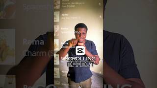 create scrolling effect using capcut #shorts #capcut #capcutedit #capcuttutorial