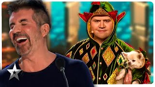 FUNNIEST Magicians EVER on America's Got Talent!