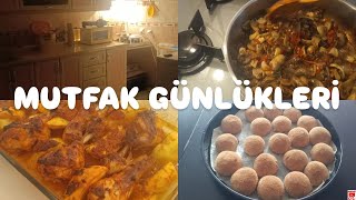 MUTFAK GÜNLÜKLERİ | FIRINDA SOSLU TAVUK YEMEĞİ TARİFİ | MANTAR SOTE TARİFİ | 3 2 1 POĞAÇA TARİFİ