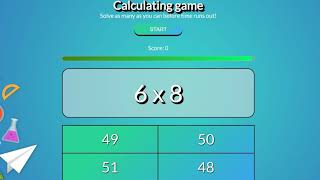 Math Riddle Calculating Game using JavaScript