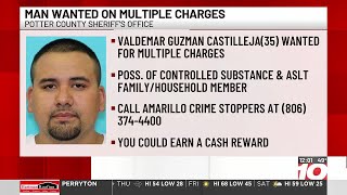 Man wanted on drug possession, bond surrender for family assault charges