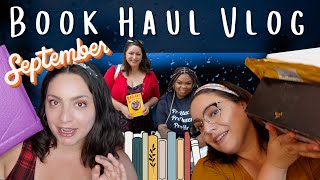 2023 ARCs, Book Shopping & Lots of Fantasy! | September Book Haul (vlog-style)
