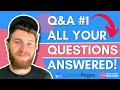 GroovePages Q&A #1 - Your Questions Answered by Groove Builders!