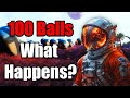 What Happens When You Launch 100 Balls Down A Hill? | Can We Catch Them? | No Man's Sky