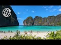 Maia Beach and the Phi Phi Islands, Thailand  [Amazing Places 4K]