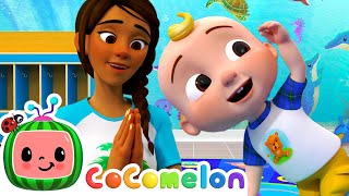 The Baby Yoga Song! | Moving with CoComelon | School Fun & Friends | Nursery Rhymes & Kids Songs