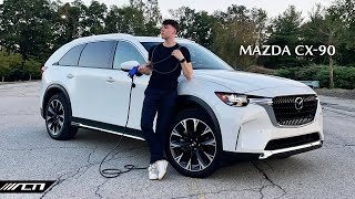2024 Mazda CX-90 PHEV Premium Plus FULL Tour and Review! /// The Drivers Plug-In Hybrid?