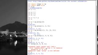 004 Numerical Python part 1