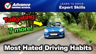 Most Hated Driving Habits  |  Learn to drive: Expert skills
