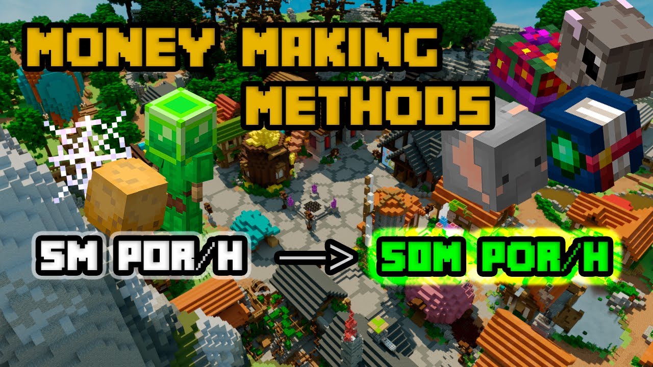 Hypixel Skyblock Money Making Methods Youtube