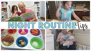 10 Tips for a Smooth Night Routine with Kids | MAMA TIPS