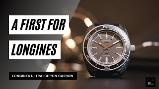 A First for Longines - The Ultra-Chron in FORGED CARBON!