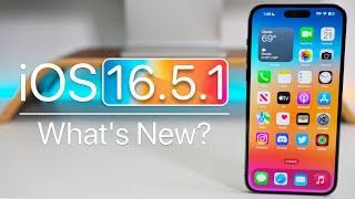 iOS 16.5.1 is Out! - What's New?