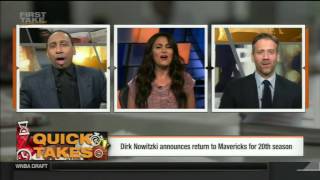 ESPN FIRST TAKE 4 14 2017 'QUICK TAKES' QUICK SPORTS Q&A