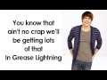 Glee -  Greased Lightning (Lyrics)