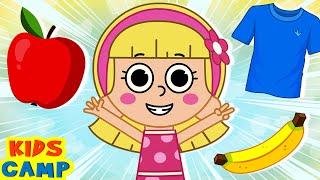 Best Learning Videos for Toddlers | Learn Colors With Elly | Find The Colors | KidsCamp