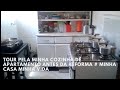 #Tour pela minha cozinha de apartamento  super simples antes da reforma # Minha Casa Minha Vida