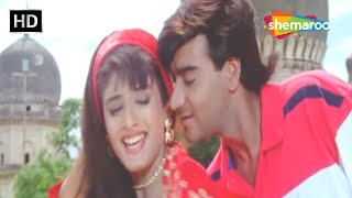 Mere Dil Ne Chupke Se | Gair (1999) | Ajay Devgan | Raveena Tandon | 90s Romantic Hindi Song