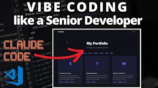 How to Vibecode Without Writing Garbage (Senior Dev Workflow) - With Claude Code