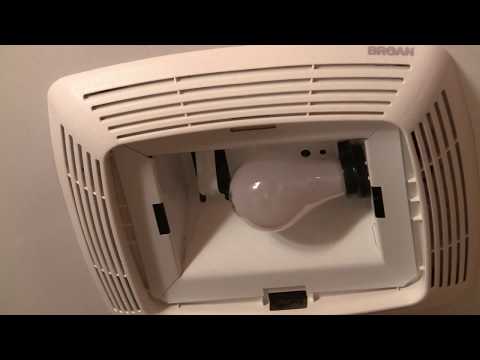How to replace the ceiling exhaust fan and light in the bathroom How to replace the ceiling exhaust fan and light in the bathroom