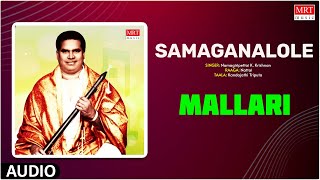 Carnatic Classical Instrumental | Samaganalole | Mallari ​| By Namagiripettai K. Krishnan