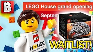 LEGO House Grand Opening + UCS Falcon Waitlist! LEGO News