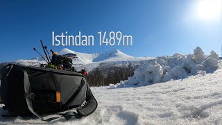 Summiting Istindan 1489m - FPV Long range with commentary - Chimera 7 1300kv