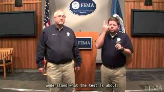 FEMA PSA - Nationwide Emergency Alert System Test - November 9 At 2pm EST