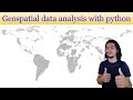 Geospatial data analysis with python | New course on udemy | GeoDev