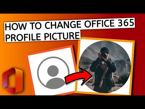 How to change your Profile Picture in Office 365 & Outlook (2023) | WIndows 10 | How to Office