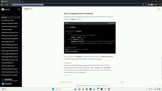 python print exception trace