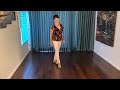 Ah Si line dance demonstration and tutorial by Stephie
